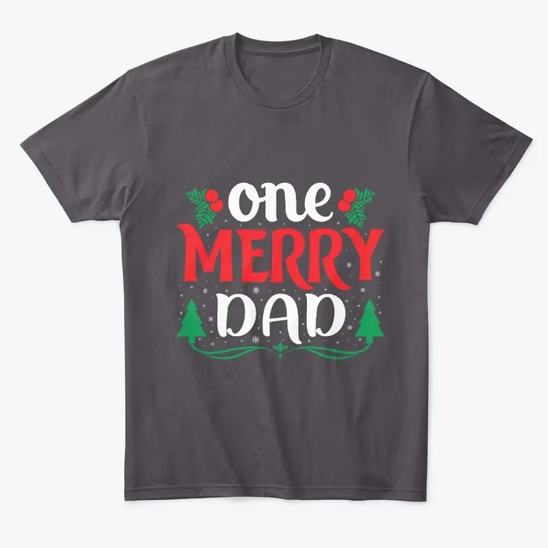 One Merry Dad T-Shirt